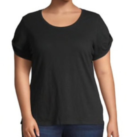 High-Low Blouse by Lord & Taylor - Picture 3 of 3